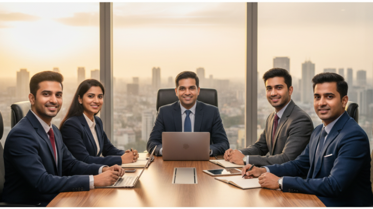 group of recruitment consultant